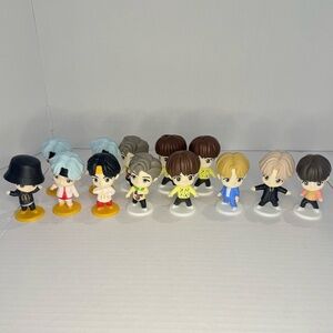 Lot Of 13 (8 In.) McDonald's Tiny Tan  BTS 2025  Throwback Encore Happy Meal Toy